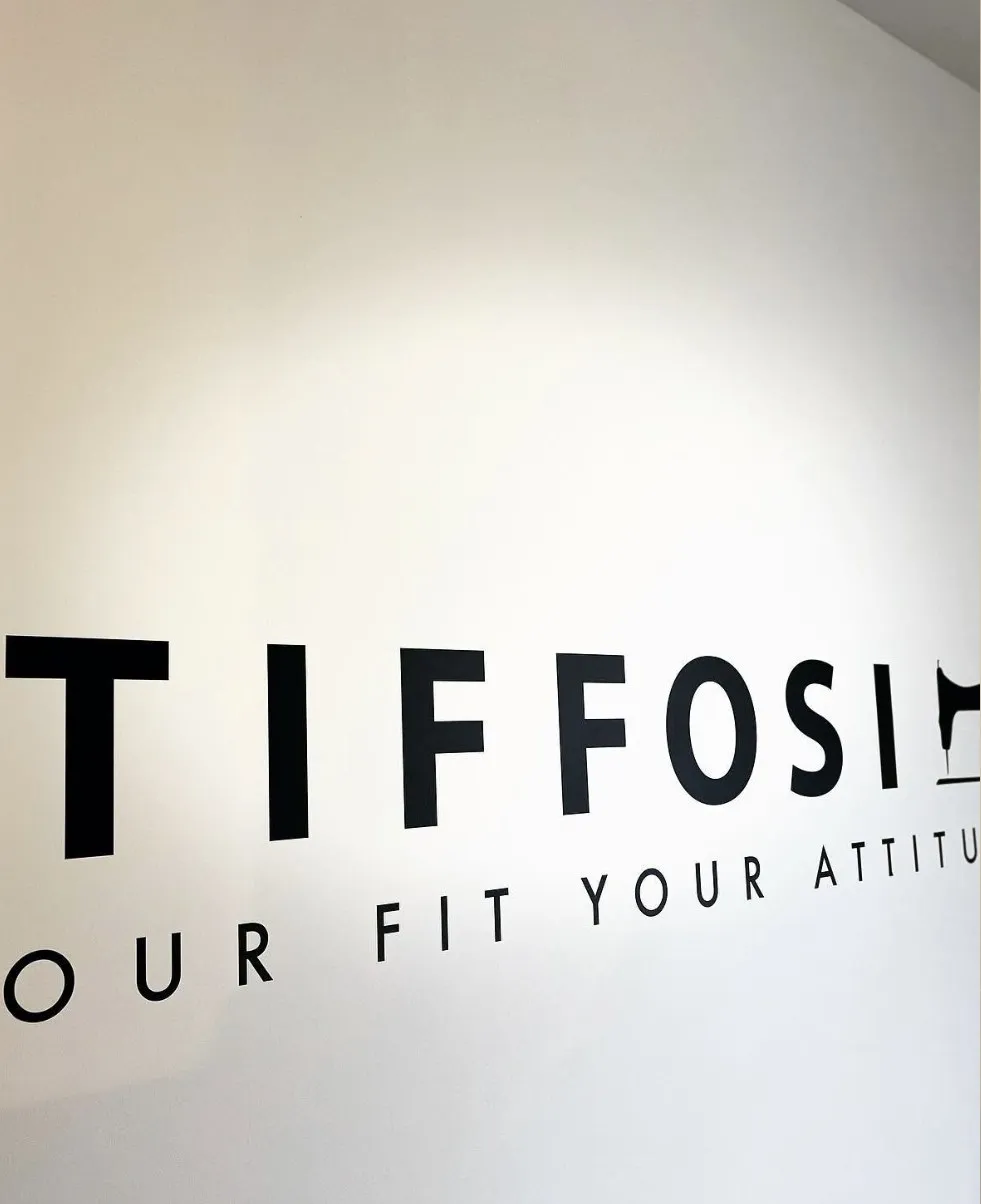 Parede Tiffosi no showroom